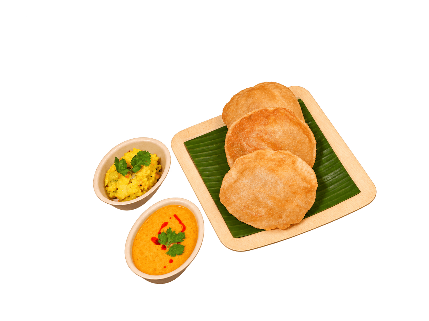 Poori Masala with Kurma